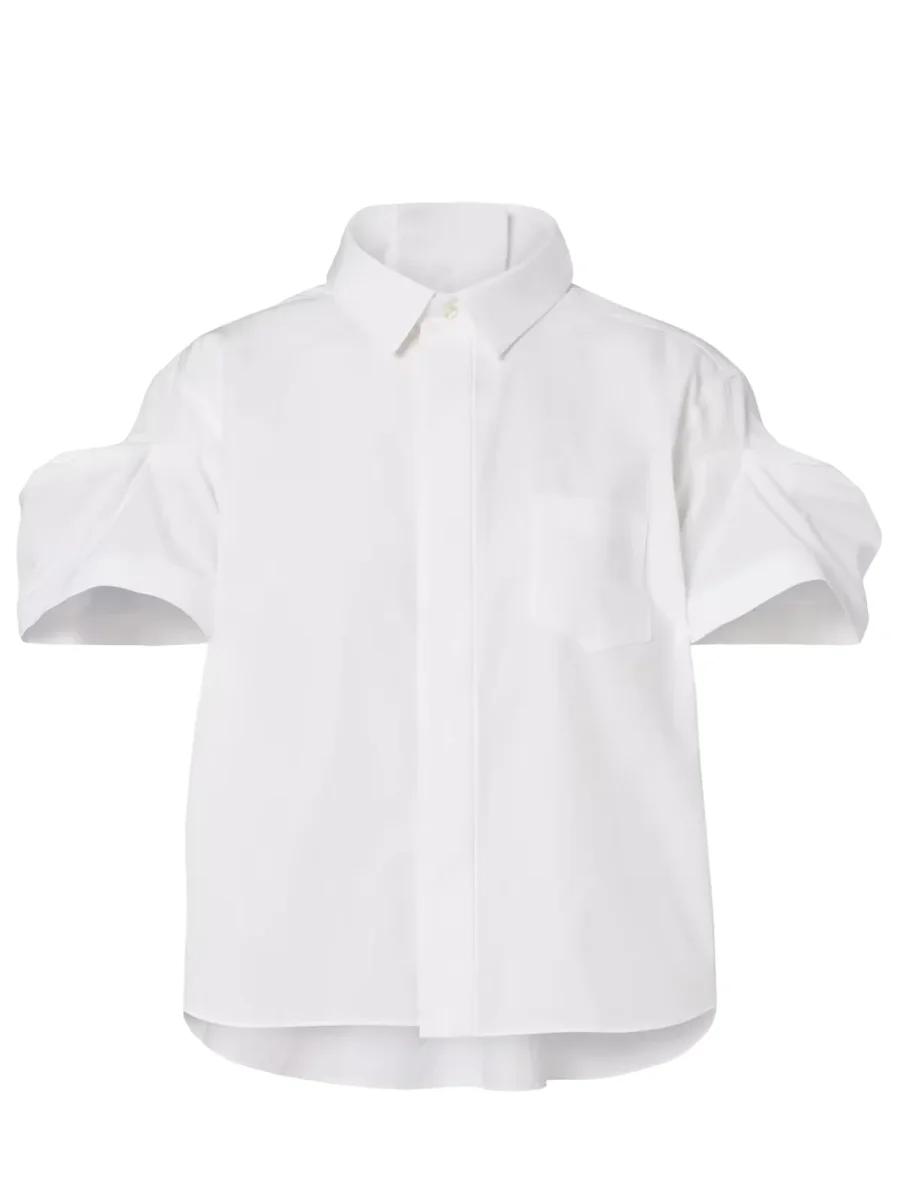 SACAI - Camicia con dettagli unici - immagine 2